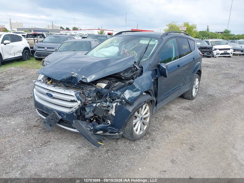 Vin: 1fmcu9hd2kuc41708, lot: 3107215, ford escape sel 20192