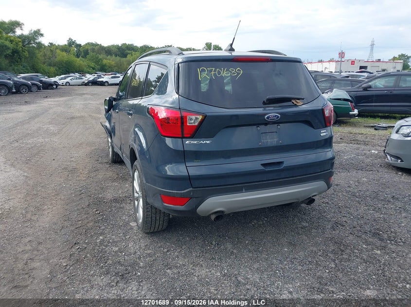 Vin: 1fmcu9hd2kuc41708, lot: 3107215, ford escape sel 20193