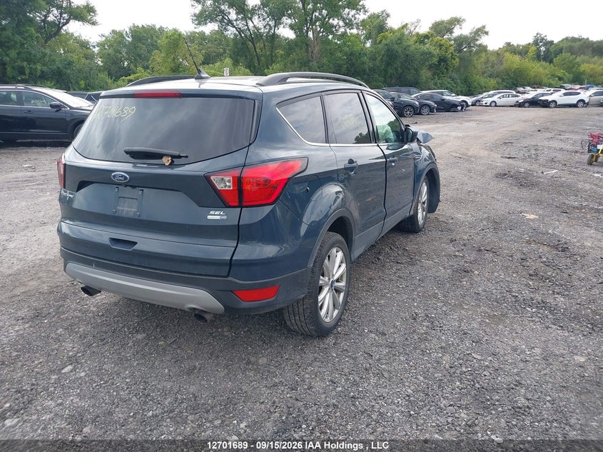Vin: 1fmcu9hd2kuc41708, lot: 3107215, ford escape sel 20194