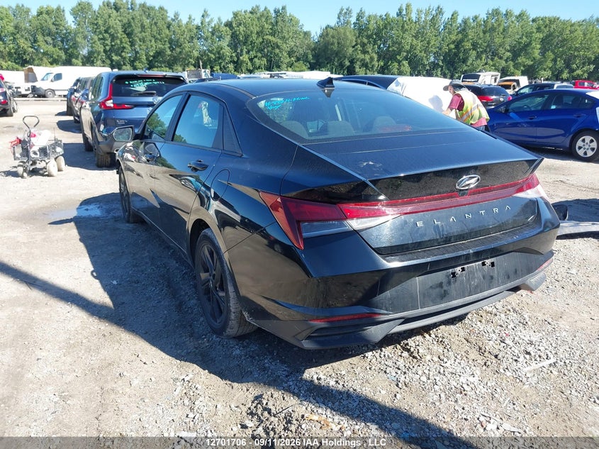 Vin: kmhlm4ag5pu417925, lot: 3107232, hyundai elantra preferred ivt 20233