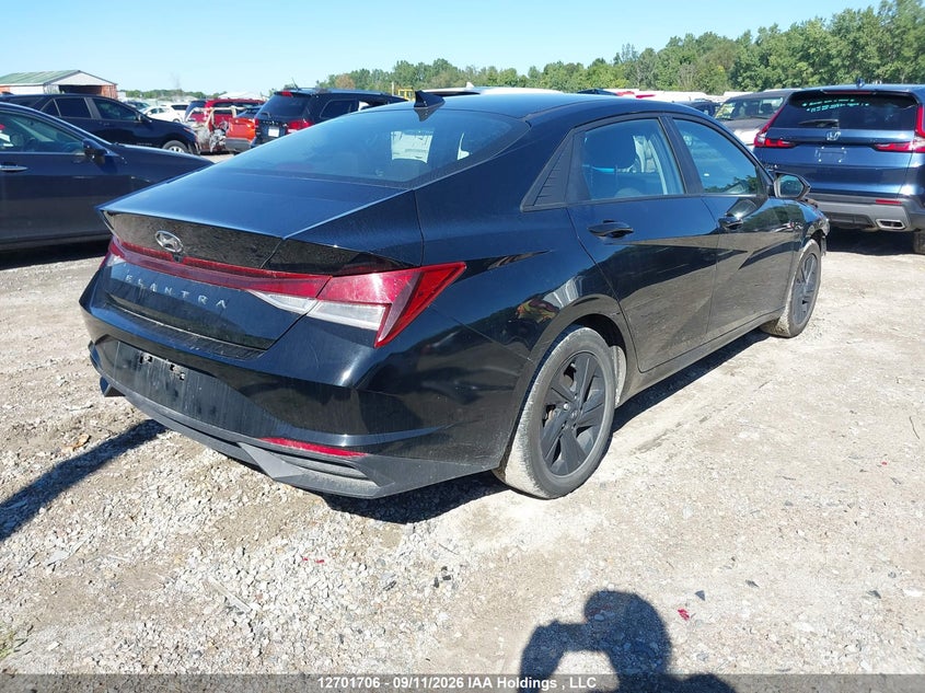 Vin: kmhlm4ag5pu417925, lot: 3107232, hyundai elantra preferred ivt 20234