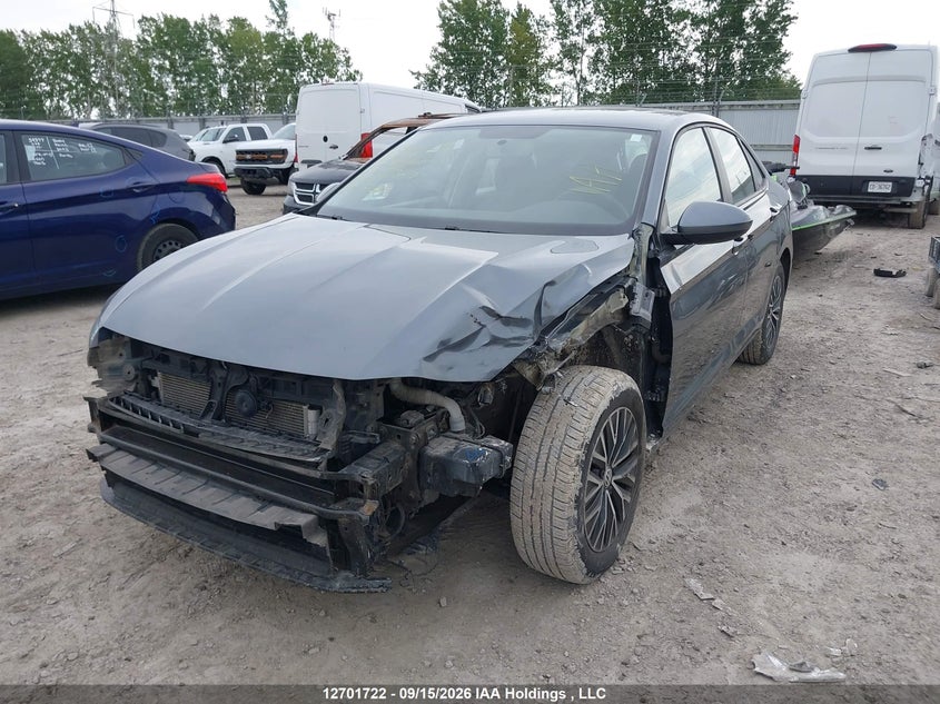 Vin: 3vwcb7bu2lm006347, lot: 3107248, volkswagen jetta comfortline 20202