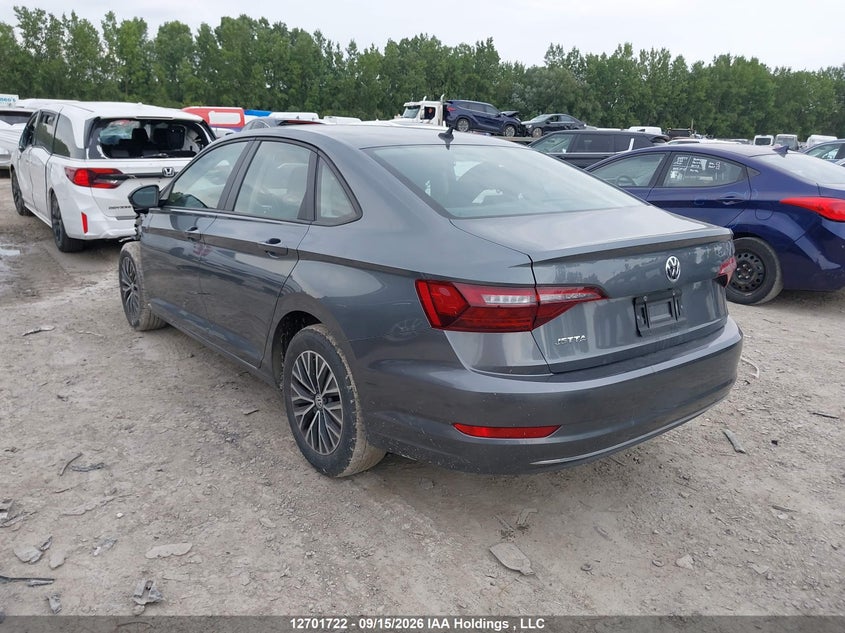 Vin: 3vwcb7bu2lm006347, lot: 3107248, volkswagen jetta comfortline 20203