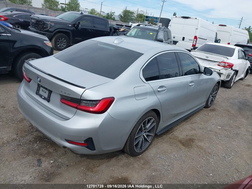 Vin: wba5r7c51kfh22248, lot: 3107254, bmw 330xi 20194