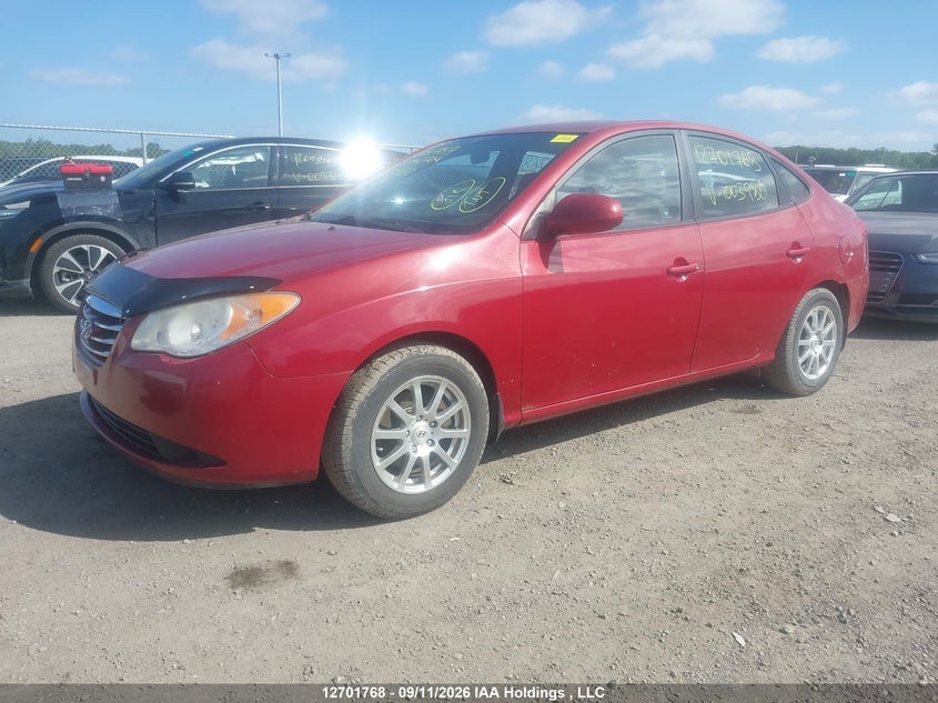 Vin: kmhdu4bd3au003980, lot: 3107295, hyundai elantra 20102