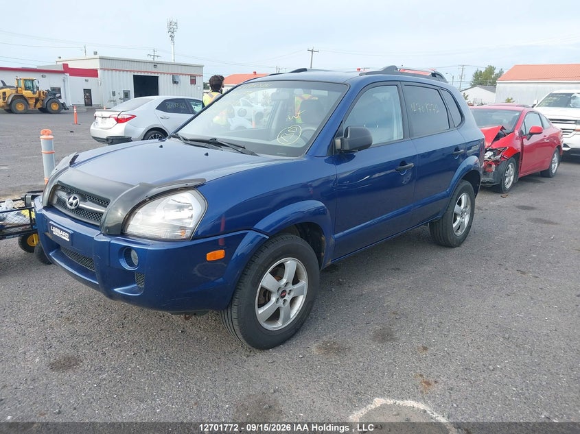 2008 Hyundai Tucson, Благодійність, IAAI, VIN KM8JM12B58U898799 — фото 2