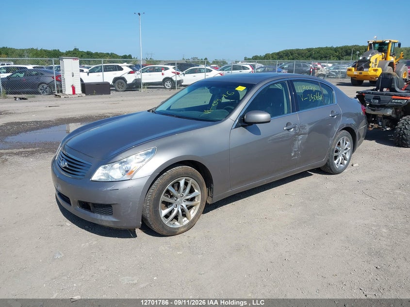 2008 Infiniti G35, Left Side, IAAI, VIN JNKBV61F88M250668 — photo 2