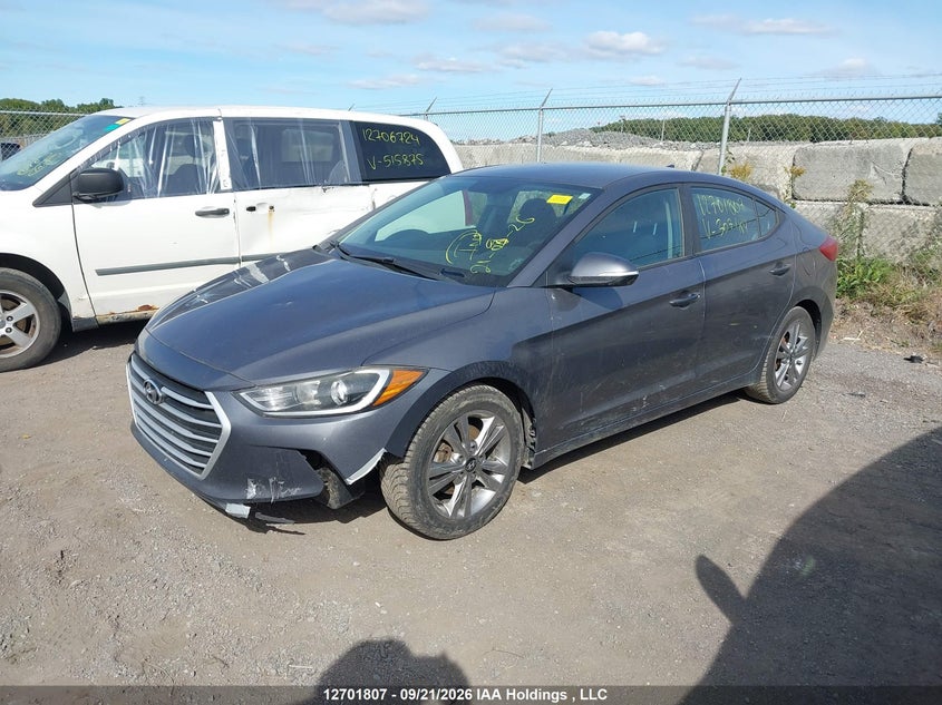 Vin: kmhd84lf0hu307184, lot: 3107334, hyundai elantra se/value/limited 20172