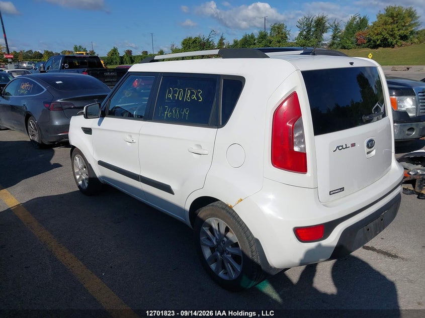 Vin: kndjt2a6xd7768849, lot: 3107350, kia soul 20133