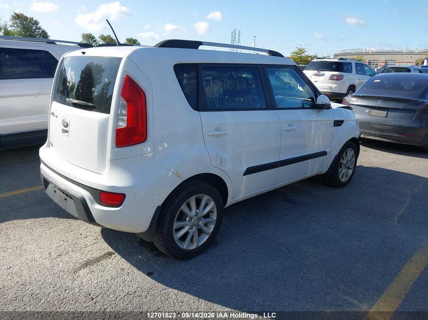 Vin: kndjt2a6xd7768849, lot: 3107350, kia soul 20134