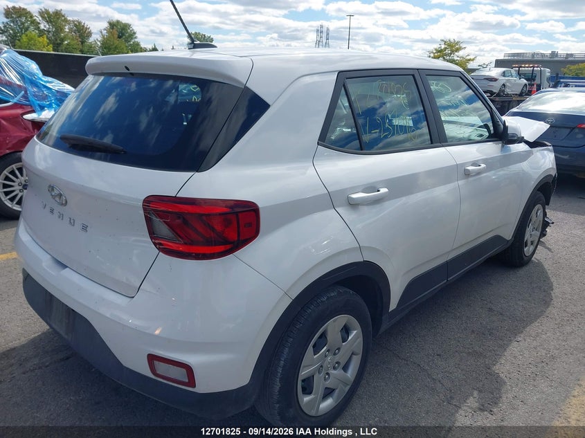 Vin: kmhrb8a37pu257096, lot: 3107353, hyundai venue essential 20234
