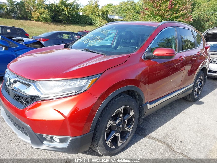 2018 Honda CR-V, Правий зад, IAAI, VIN 2HKRW2H97JH123464 — фото 2