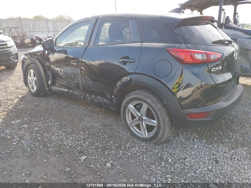 Vin: jm1dkdb7xh0141487, lot: 3107396, mazda cx-3 sport 20173