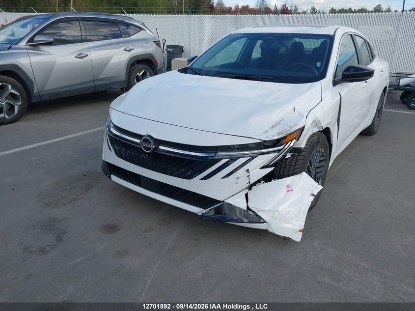 Vin: 3n1ab9cv9ty251512, lot: 3107420, nissan sentra sv 20262