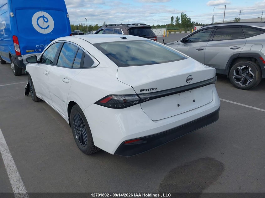 Vin: 3n1ab9cv9ty251512, lot: 3107420, nissan sentra sv 20263
