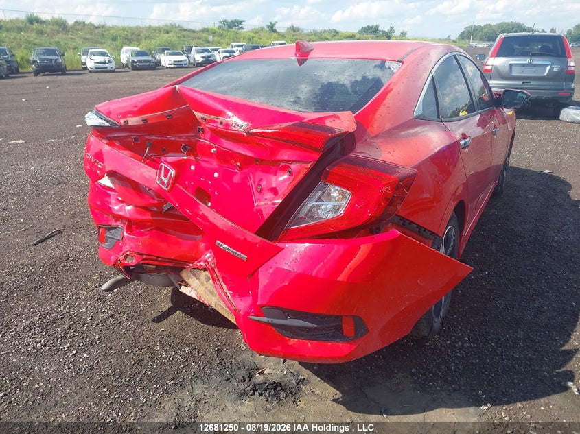 Vin: 2hgfc1f95jh104009, lot: 3107453, honda civic touring 20184