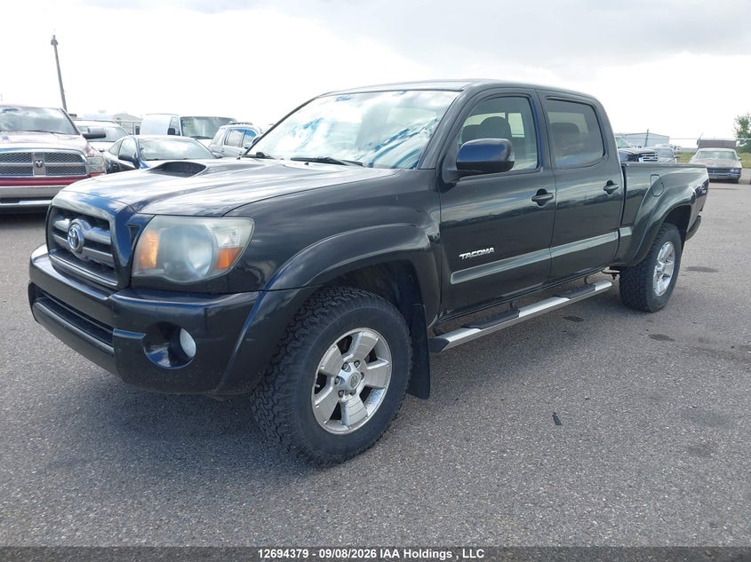 2010 Toyota Tacoma V6, Удар сзади, IAAI, VIN 5TEMU4FN6AZ673683 — фото 2