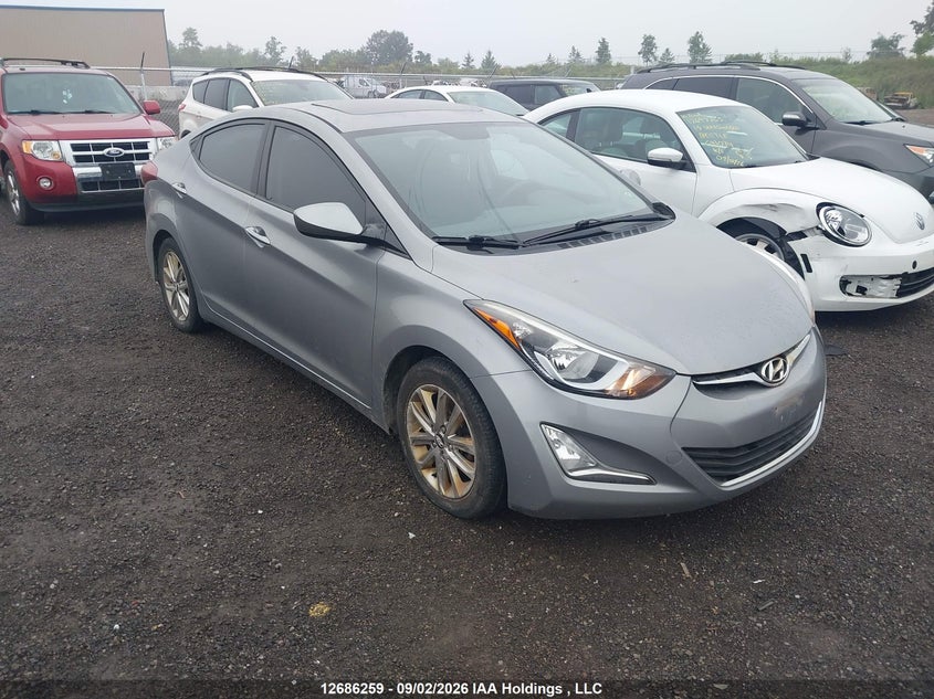 Vin: kmhdh4aexfu439232, lot: 3107456, hyundai elantra sport appearance 2015 img_1