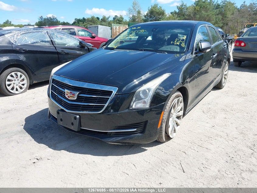 2017 Cadillac ATS, Удар сзади, IAAI, VIN 1G6AH5RX2H0171440 — фото 2