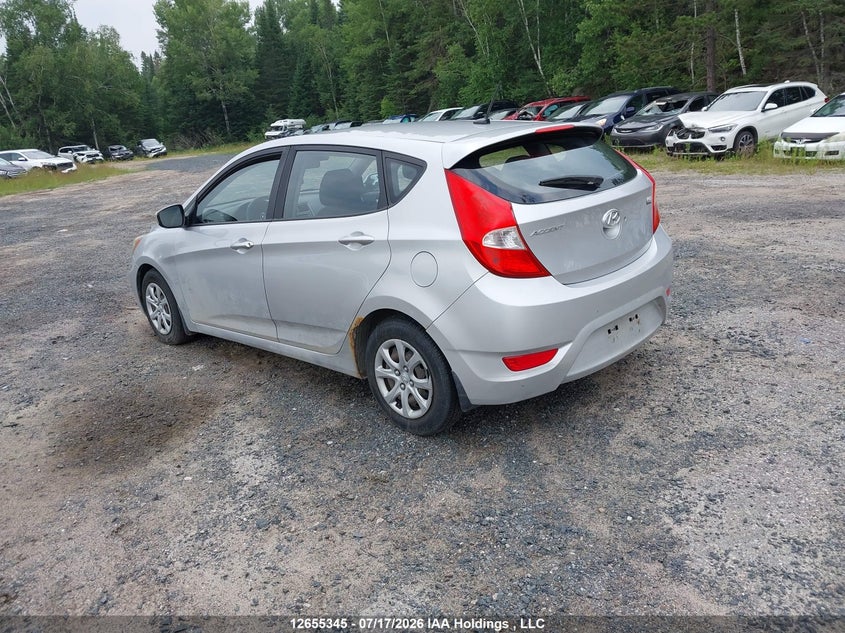 Vin: kmhct5ae4cu000894, lot: 3107477, hyundai accent gl 20123