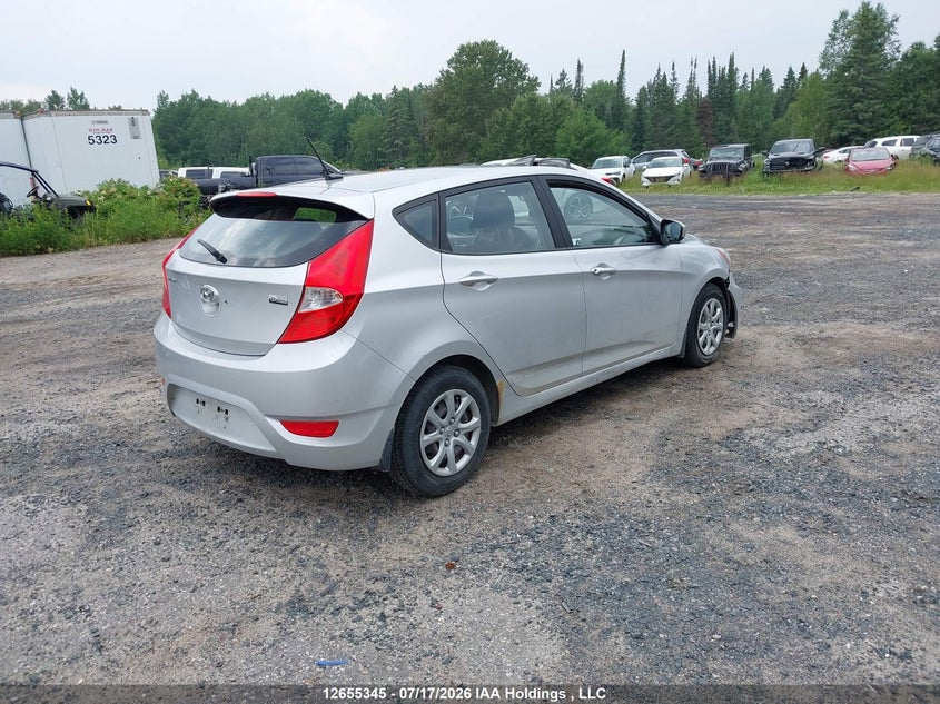 Vin: kmhct5ae4cu000894, lot: 3107477, hyundai accent gl 20124