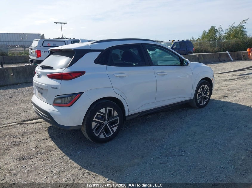 Vin: km8k23ag9nu154122, lot: 3107489, hyundai kona sel 20224