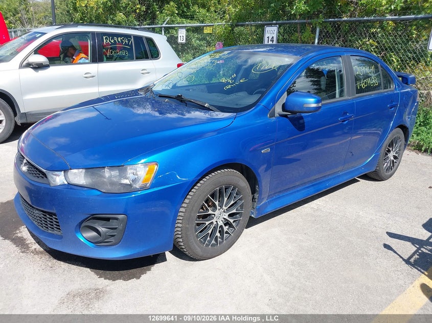 Vin: ja32u2fu3hu604633, lot: 3107517, mitsubishi lancer es/se anniversary edition/se black edition/se ltd 20172