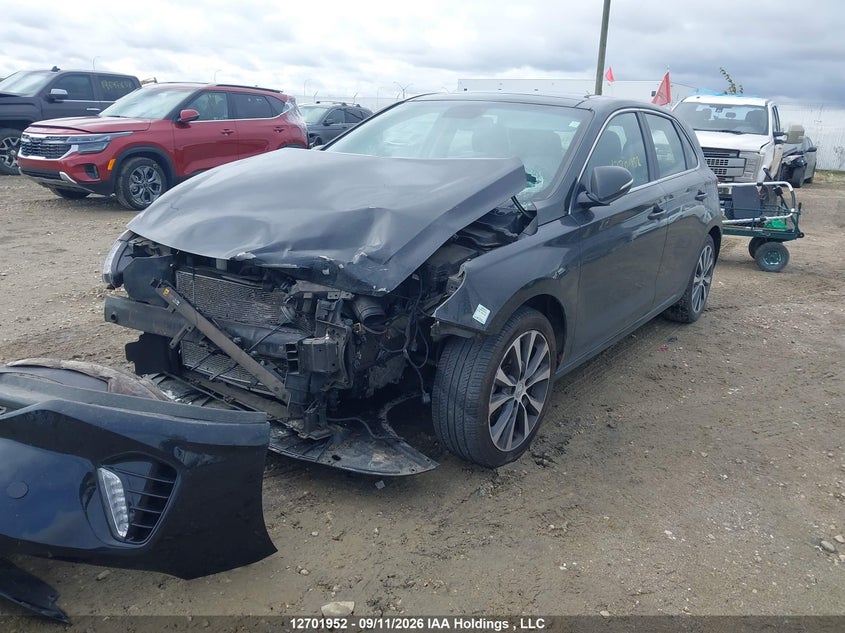 Vin: kmhh35le8ju035888, lot: 3107531, hyundai elantra gt gls 20182