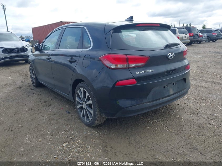 Vin: kmhh35le8ju035888, lot: 3107531, hyundai elantra gt gls 20183