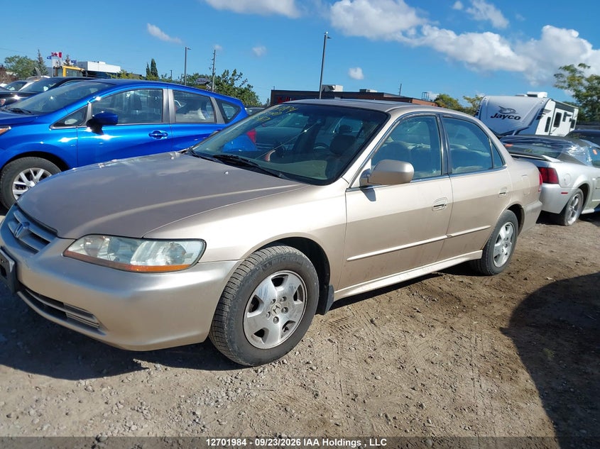 2001 Honda Accord Ex V6, Правый бок, IAAI, VIN 1HGCG165X1A804871 — фото 2