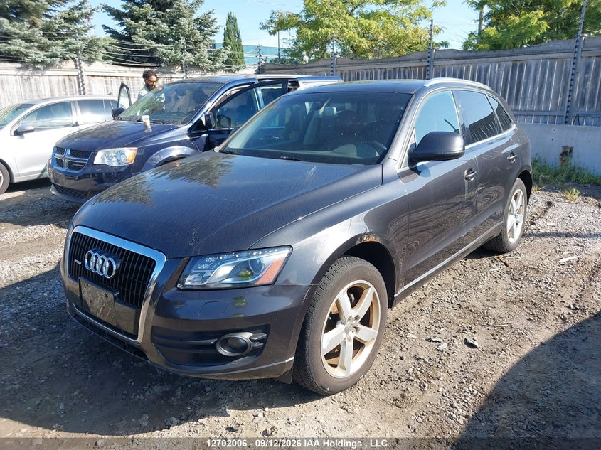 2010 Audi Q5, Левый бок, IAAI, VIN WA1LKCFP4AA066554 — фото 2