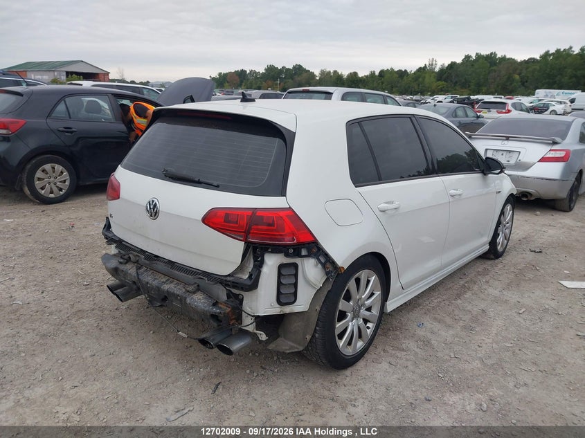Vin: wvwlf7au7gw150622, lot: 3107589, volkswagen golf r 2.0 tsi 20164