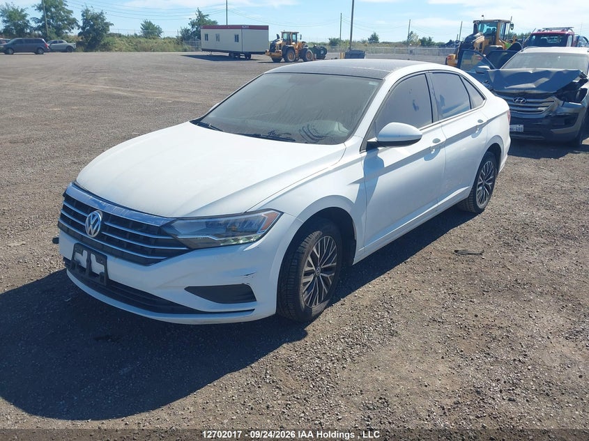 2020 Volkswagen Jetta, Front, IAAI, VIN 3VWEB7BU7LM071459 — photo 2