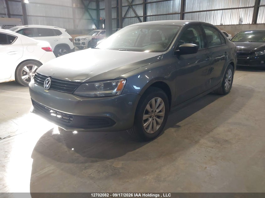 2013 Volkswagen Jetta, Благодійність, IAAI, VIN 3VW1K7AJ2DM441496 — фото 2