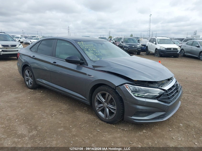 2019 Volkswagen Jetta, Front, IAAI, VIN 3VWE57BU8KM023362