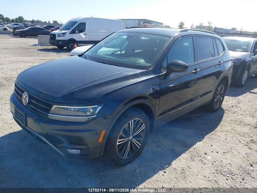 Vin: 3vv4b7ax6jm098936, lot: 3107694, volkswagen tiguan highline 20182