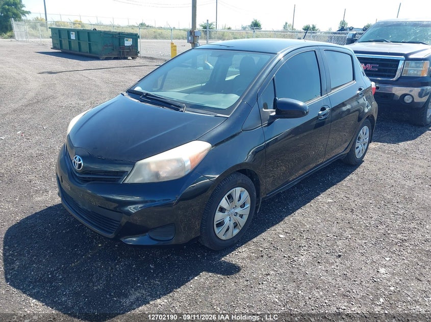 Vin: jtdktud33dd563506, lot: 3107770, toyota yaris le 20132
