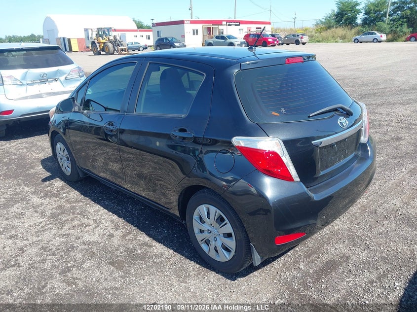 Vin: jtdktud33dd563506, lot: 3107770, toyota yaris le 20133