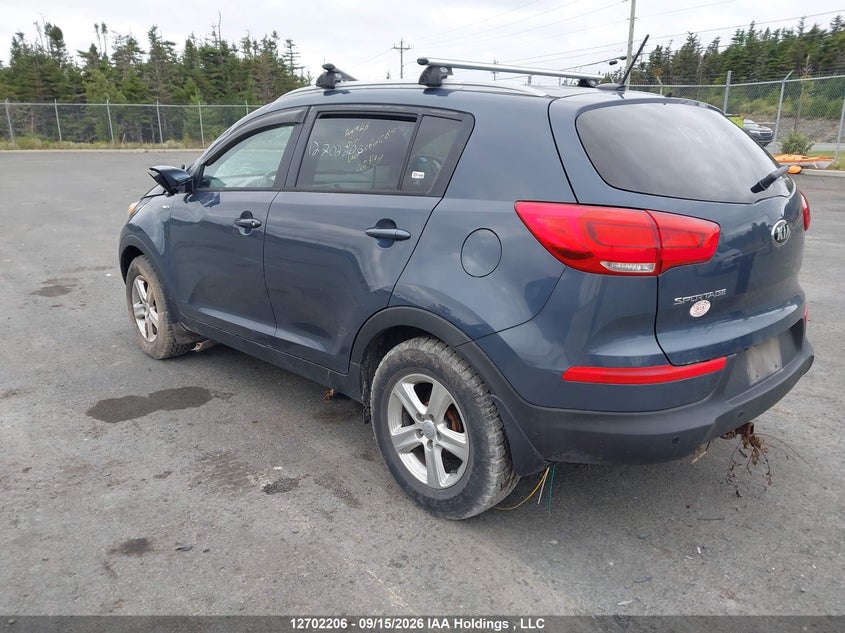 Vin: kndpbcac9g7852464, lot: 3107787, kia sportage lx 20163