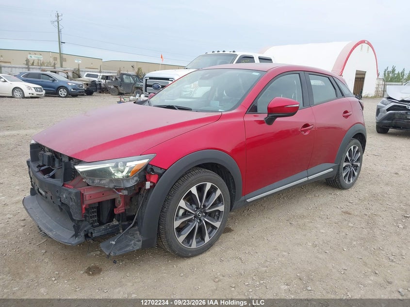 Vin: jm1dkfd75m1514481, lot: 3107815, mazda cx-3 gt 20212