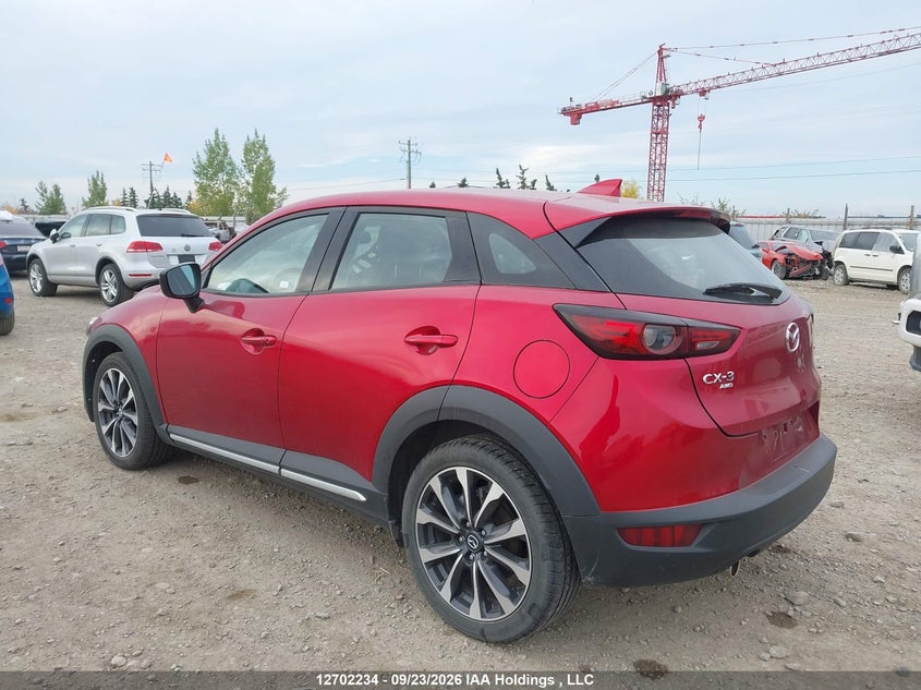 Vin: jm1dkfd75m1514481, lot: 3107815, mazda cx-3 gt 20213