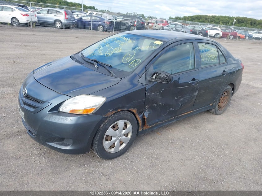 2008 Toyota Yaris, Left Side, IAAI, VIN JTDBT923581254644 — photo 2