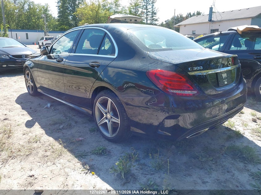 Vin: 55swf4kb9gu167532, lot: 3107849, mercedes-benz c 300 4matic 20163
