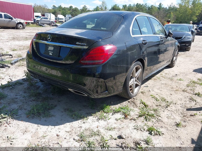Vin: 55swf4kb9gu167532, lot: 3107849, mercedes-benz c 300 4matic 20164