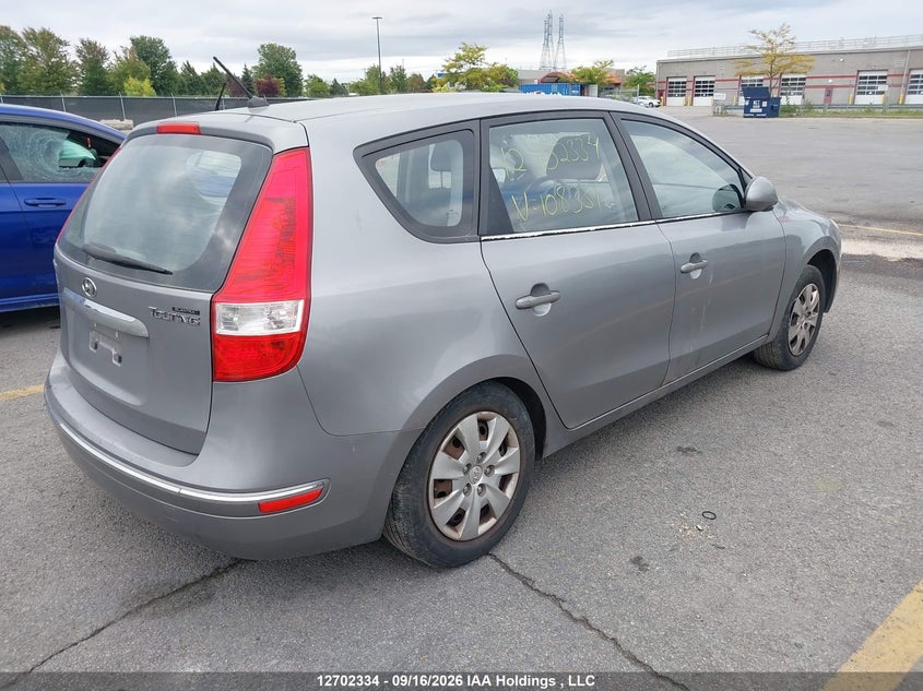 Vin: kmhdb8ae8bu108331, lot: 3107920, hyundai elantra touring gl 20114