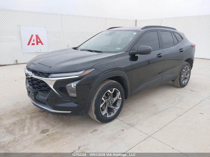 Vin: kl77lhe26sc287857, lot: 3107925, chevrolet trax 1lt 20252