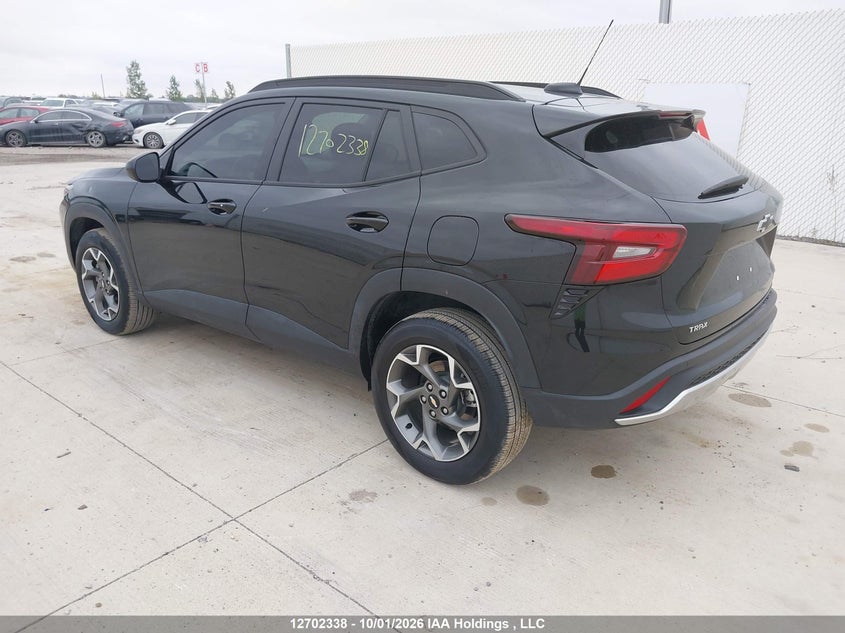 Vin: kl77lhe26sc287857, lot: 3107925, chevrolet trax 1lt 20253