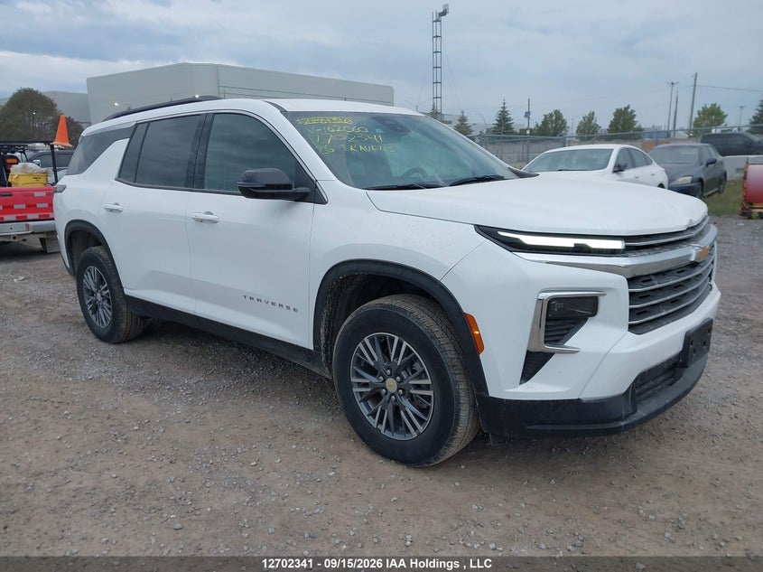 2026 Chevrolet Traverse Lt, Front, IAAI, VIN 1GNEVGKS8TJ162060