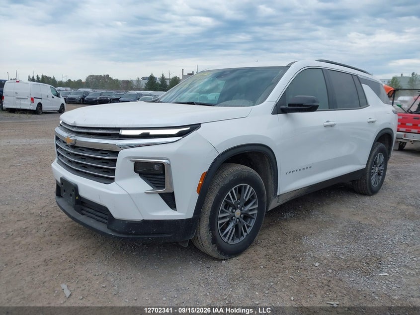 2026 Chevrolet Traverse Lt, Front, IAAI, VIN 1GNEVGKS8TJ162060 — photo 2