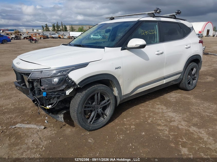 Vin: kndeucaa6p7348387, lot: 3107943, kia seltos 20232